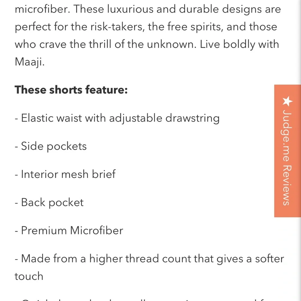 Maaji Standard Sailor Shorty Shorts Flame Palms